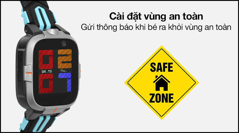 Y&ecirc;n t&acirc;m hơn với t&iacute;nh năng gửi th&ocirc;ng b&aacute;o cho bố mẹ khi b&eacute; rời khỏi v&ugrave;ng an to&agrave;n